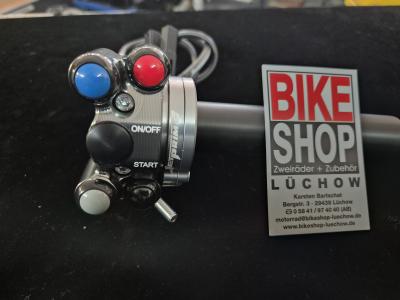 Preview: Racing-Lenkerschalter re.CNC für KURZHUBGASGRIFF alle 765RS +Daytona LE