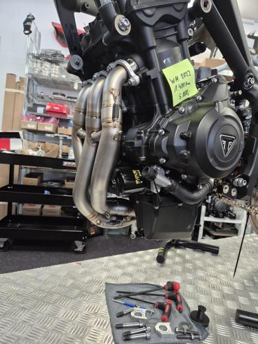 Preview: 765 World Supersport Werksmotor gebraucht!