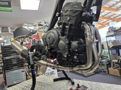 765 World Supersport Werksmotor gebraucht!